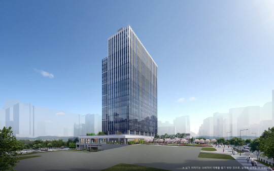 현대 테라타워 G밸리 투시도